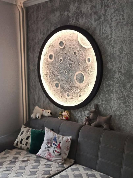 ديكور القمري مضيء